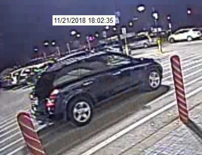 Attempted robbery suspect car